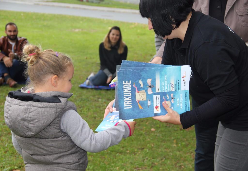 Lesesommer Lesepass Juliana